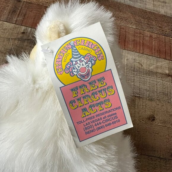 Circus Circus Las Vegas Vintage Monkey Stuffed Animal Plush 10" - Picture 2 of 13